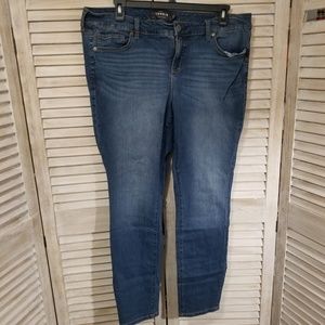 Torrid premium skinny jeans, medium wash, 20T